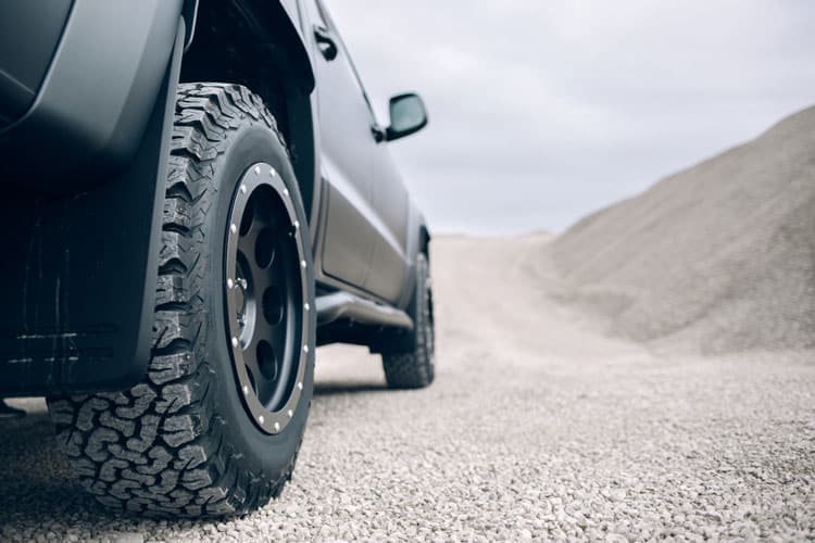 Side View Of A 4WD Vehicle in Gold Coast